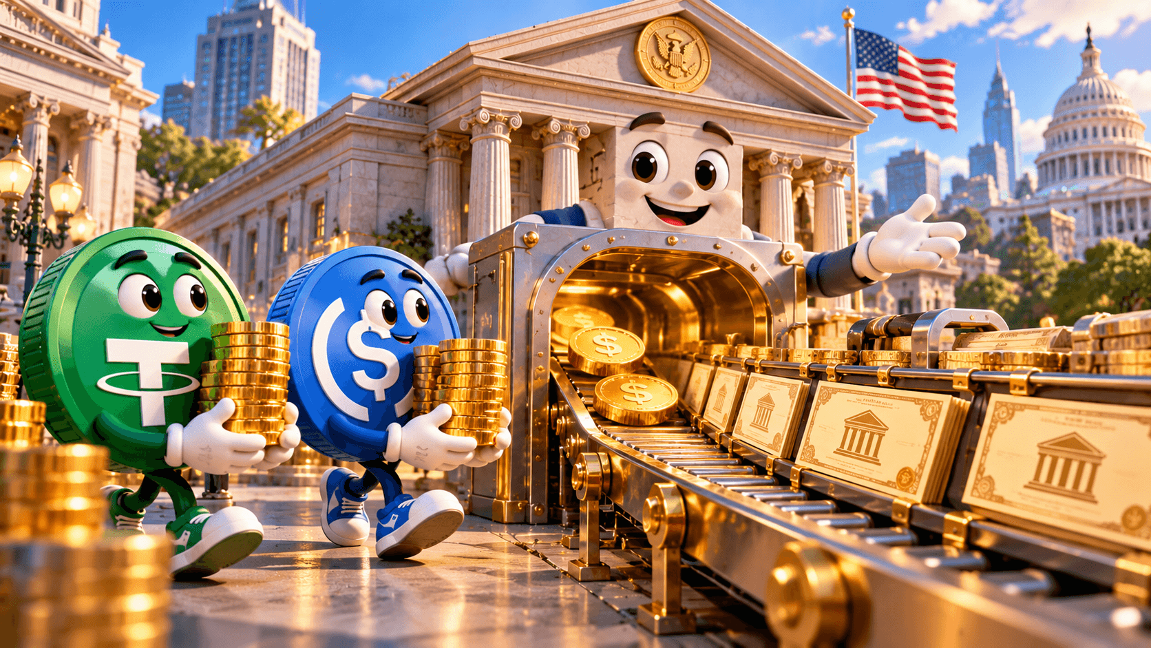 Stablecoin Treasury Demand Could Reach $400 Billion by 2030, San Francisco Fed Says